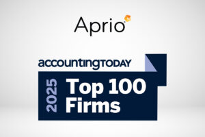 Aprio Ranked #24 on Accounting Today’s 2025 Top 100 Firms List