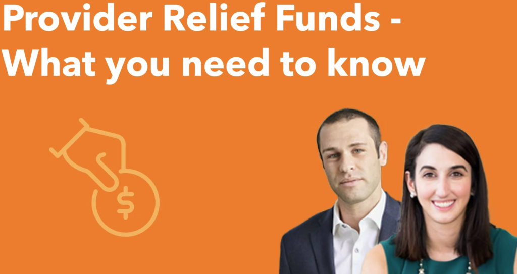 Provider Relief Funds What you Need to Know