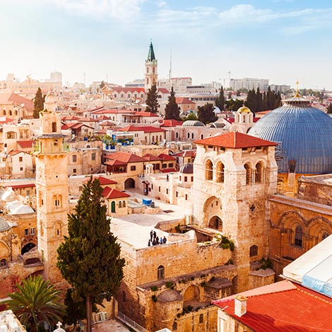 Jerusalem view of city