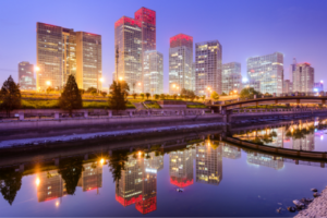 Chinese City Skyline