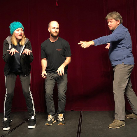 TomNeff-Unique Tom Neff performing improv