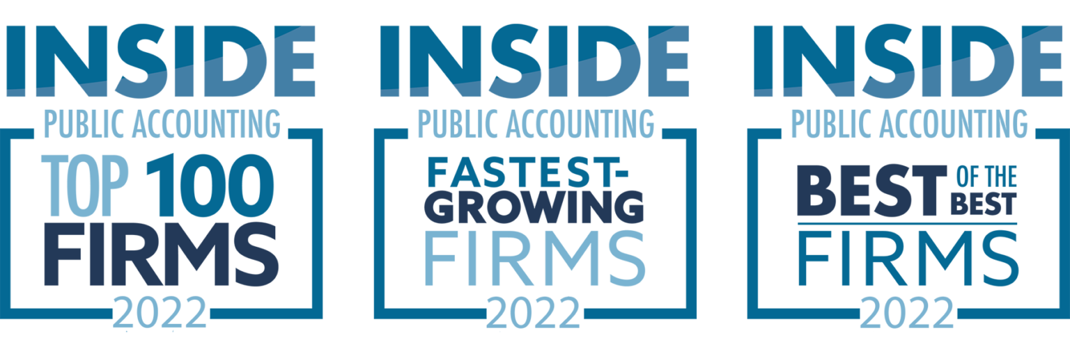 Aprio Recognized by INSIDE Public Accounting as Top 100 Firm, Best of