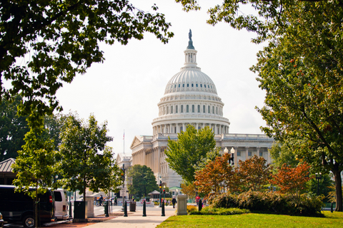 External view of the US capital building