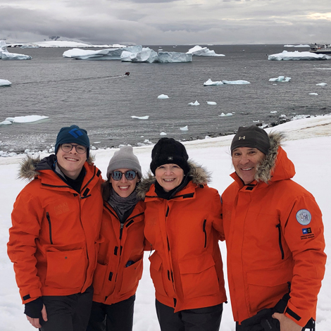 Lexy Kessler in Antarctica