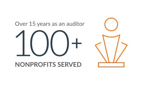 Mark has over 15 years experience as an audior and has served over 100 nonprofits