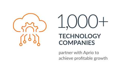 1,000+ tech companies partner with aprio