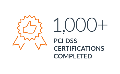 1000+ PCI DSS Certifications completed