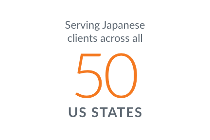 Serving Japanese business across all 50 states