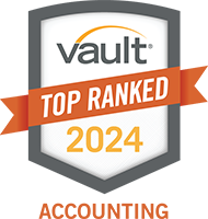 2023 Recognized Leader - Top Ranked Accounting Vault Seal 2024 2023 Recognized Leader - Top Ranked Accounting Vault Seal 2024