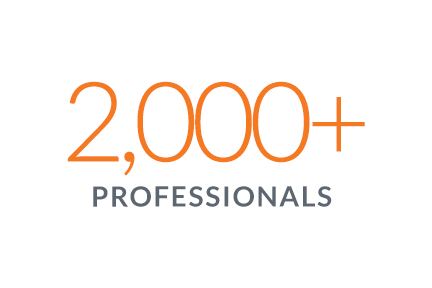 2000+ Professionals 2000+ Professionals