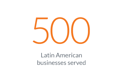 500 Latin American Businesses Served