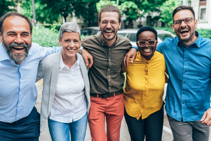 Portrait of business team