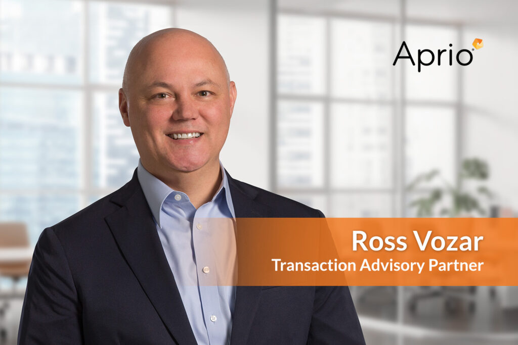 Ross Vozar - Transaction Advisory Partner