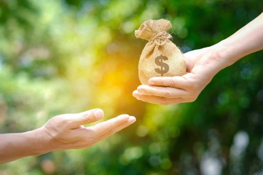 Wealth transfer concept