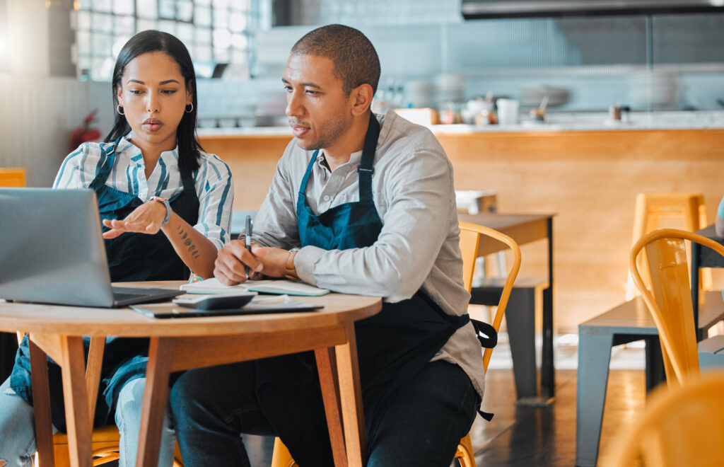 Family-owned restaurant owners financial planning