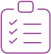 checklist-purple