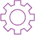 cogwheel-purple