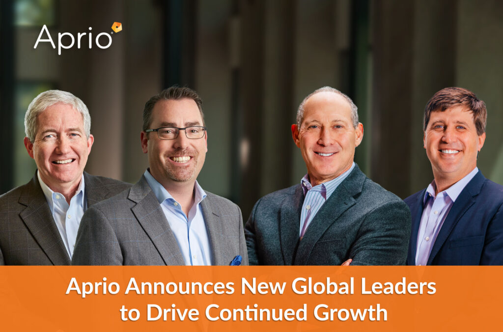 Aprio Announces New Global Leaders to Drive Continued Growth