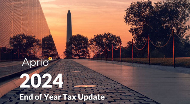 Aprio 2024 End of Year tax Update cover Aprio 2024 End of Year tax Update cover