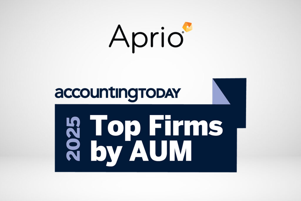 Aprio - Accounting Today 2025 Top 100 Firms by AUM