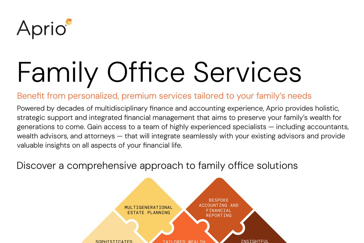 Family Office Services