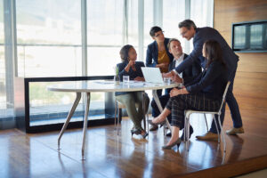 Business people in office