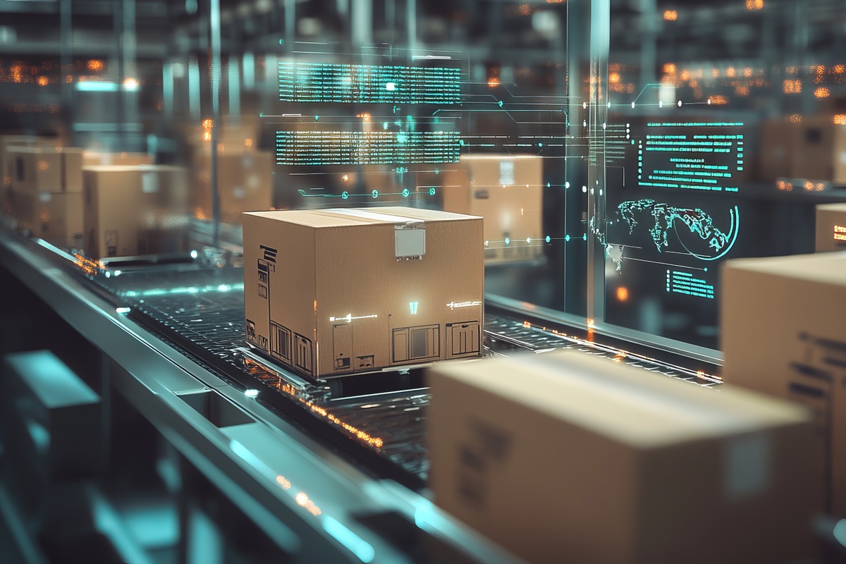 Smart warehouse management system using augmented reality technology to identify package picking and delivery
