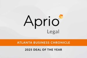 Aprio Legal - Atlanta Business Chronicle 2025 Deal of the Year