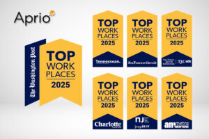 Aprio Awards for Top Workplaces 2025