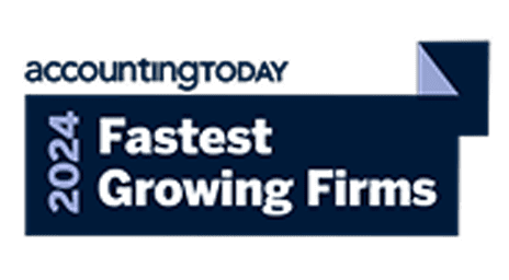 Award logo that reads 