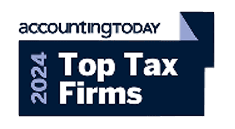 Award logo that reads 