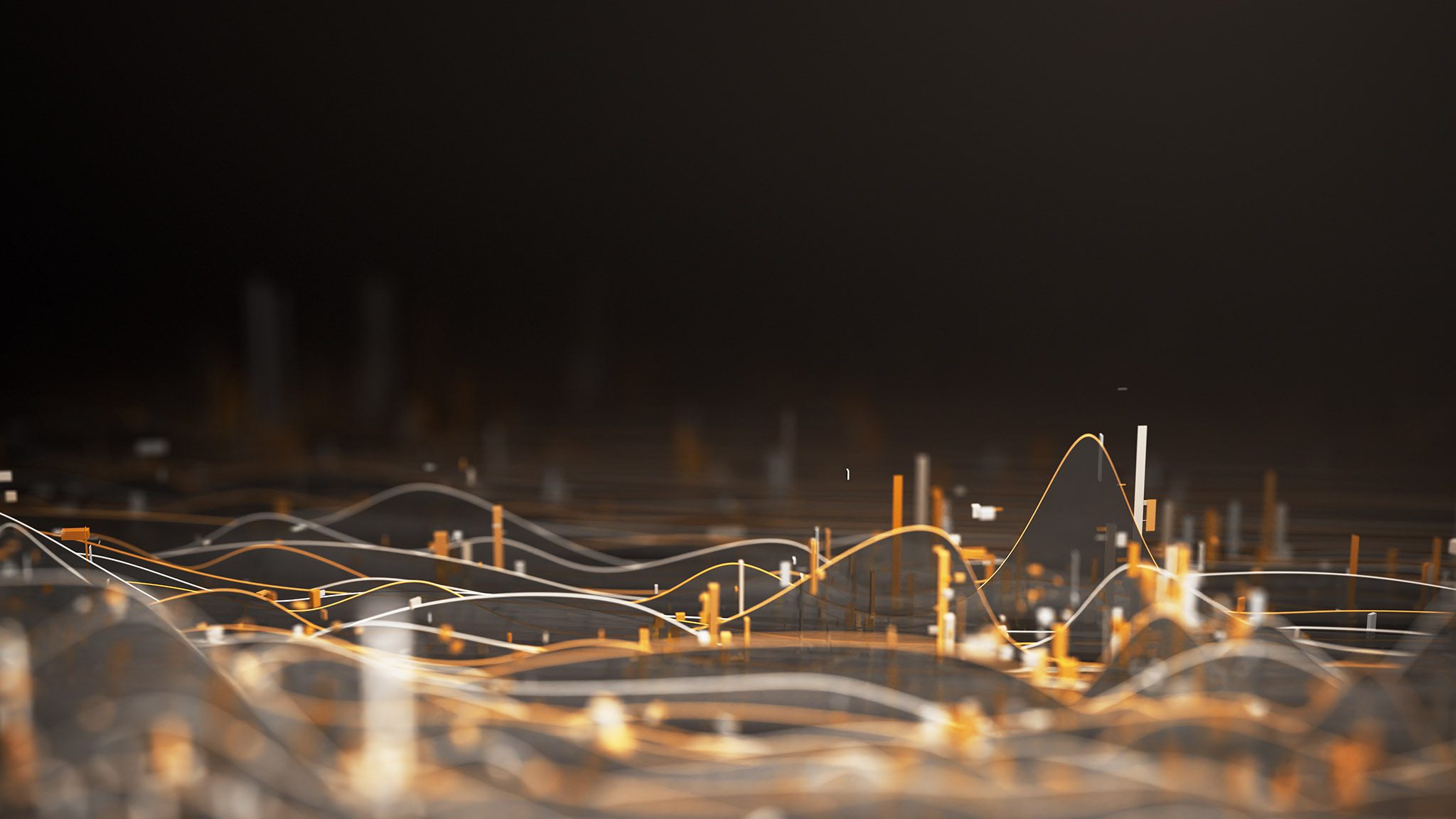 Digitally generated image, perfectly usable for all kinds of topics related to financial technology, business and economy, user statistics or data science.