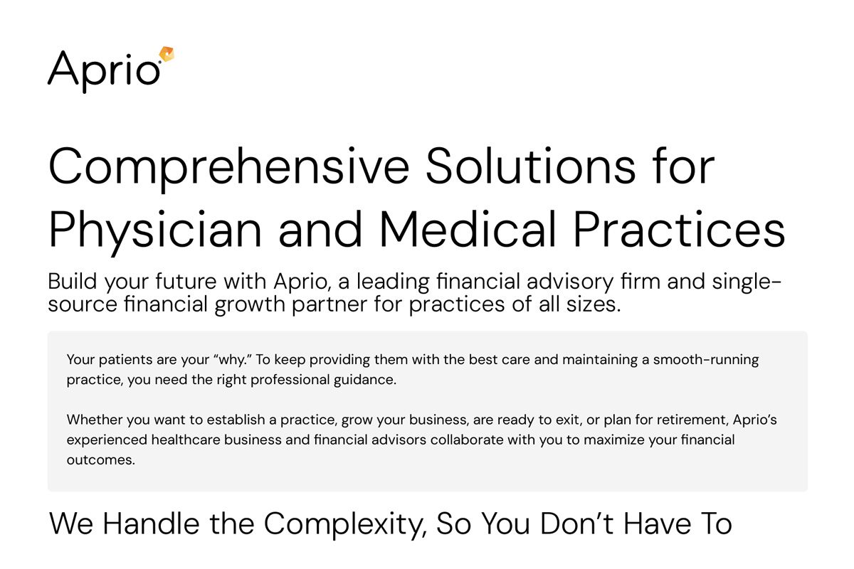 Comprehensive Solutions for Physician and Medical Practices