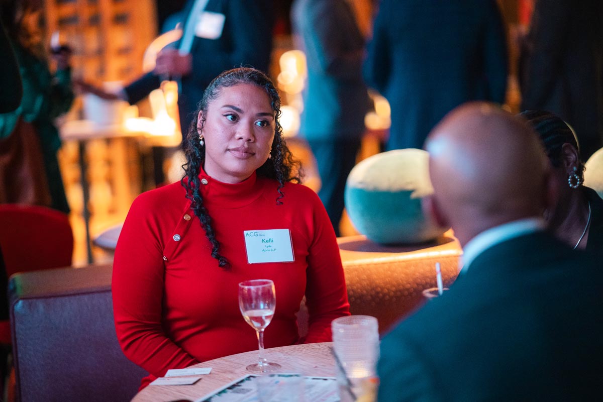 ACG Holiday Party, Sponsored by Aprio's Black Business Forum
