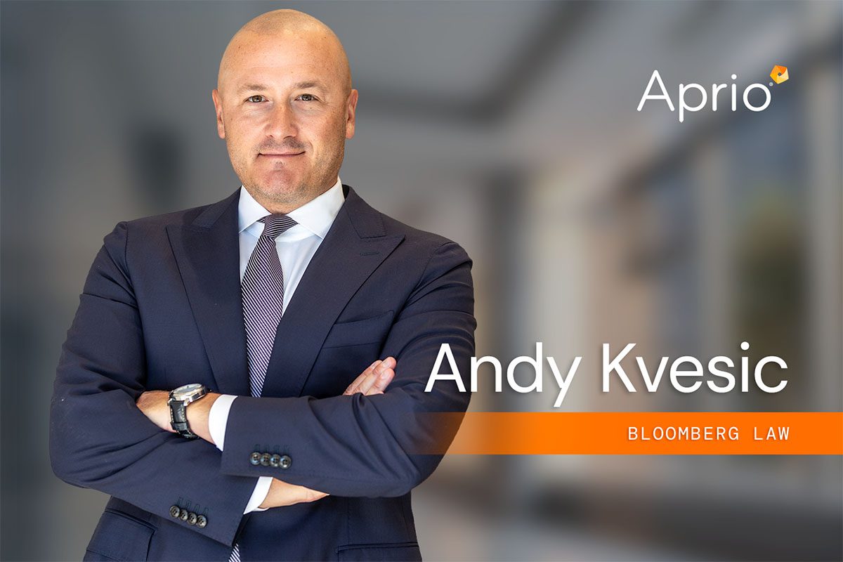 Andy Kvesic - Bloomberg Law