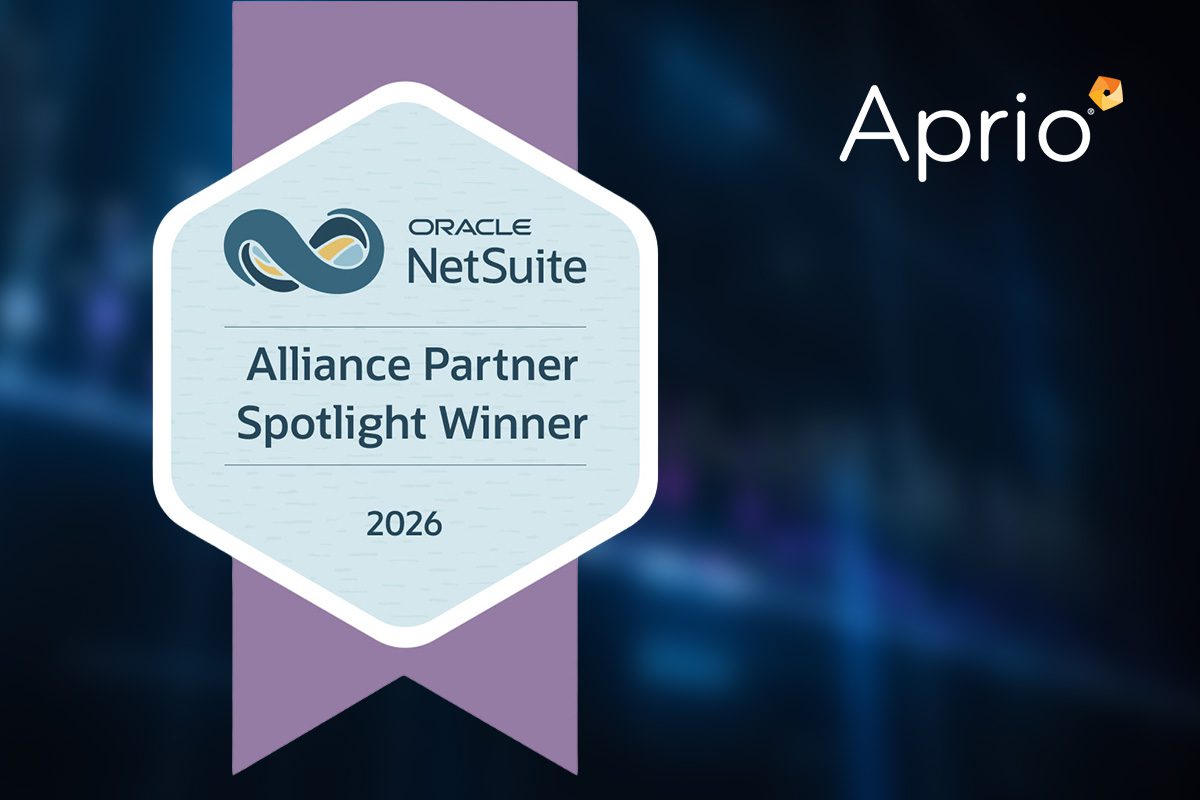 Aprio Wins NetSuite's Winter 2026 Alliance Partner Spotlight