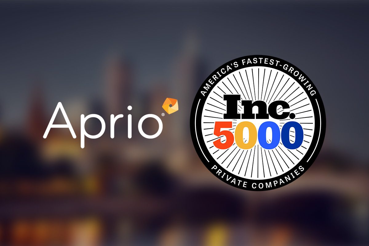 Aprio Named to Inc. 5000 List of Fastest Growing Companies for Fourth Consecutive Year 