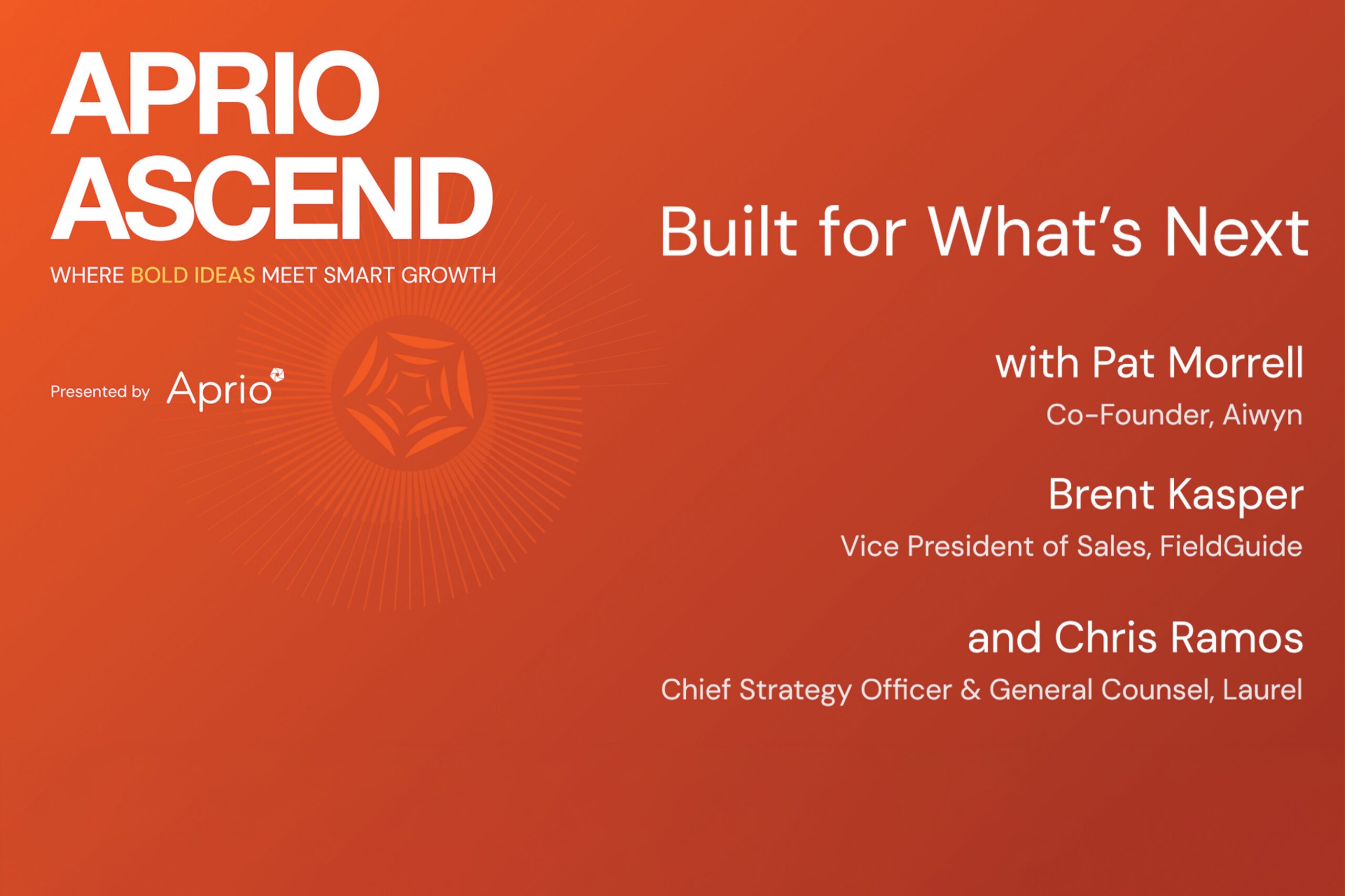Aprio Ascend - Built for What's Next