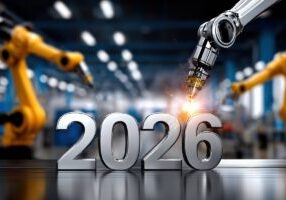 2026 Industrial Robotics Manufacturing Concept