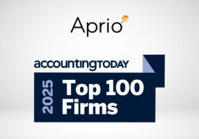 Aprio Ranked #24 on Accounting Today’s 2025 Top 100 Firms List