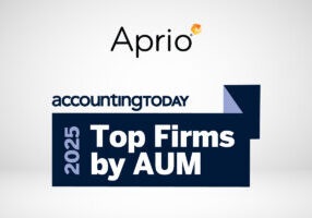 Aprio - Accounting Today 2025 Top 100 Firms by AUM
