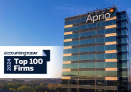 Aprio - Accounting Today - Top 100 Firms 2024