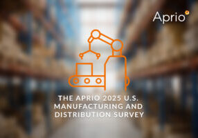 Aprio Manufacturing Distribution Survey 2025