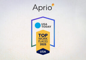 Energage Names Aprio Winner of The  Top Workplaces USA Today Award for Second Consecutive Year 
