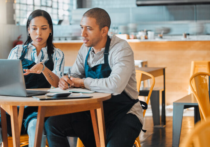 Family-owned restaurant owners financial planning