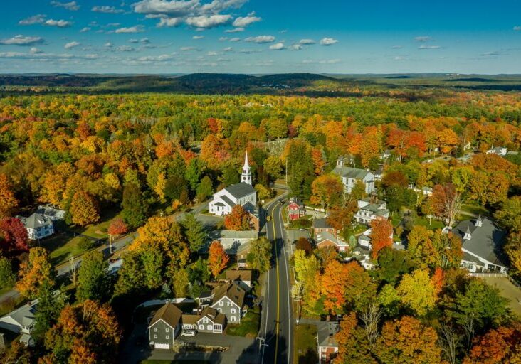 Autumn in New England (Pepperell, MA)