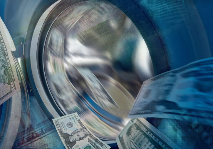 Money Laundering concept