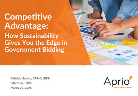Competitive Advantage: How Sustainability Gives You the Edge in Government Bidding