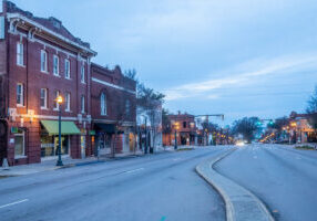 South Carolina neighborhood view
