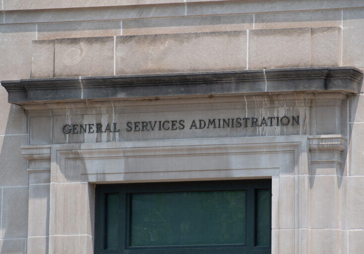 General Services Administration, GSA - stock photo